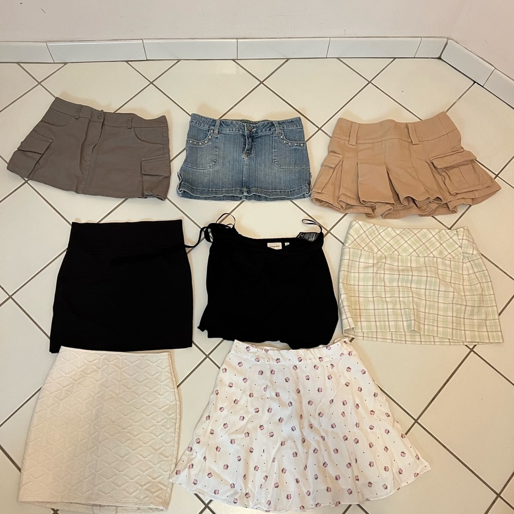 mini skirts bundle